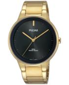 Pulsar Men's Solar Gold-tone Stainless Steel Bracelet Watch 40mm Pg2046