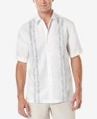 Cubavera Men's Stitch-stripe Short-sleeve Shirt