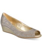 Bandolino Candra Peep-toe Wedge Pumps Women's Shoes