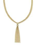 Inc International Concepts Gold-tone Chain Fringe Necklace, Only At Macy's