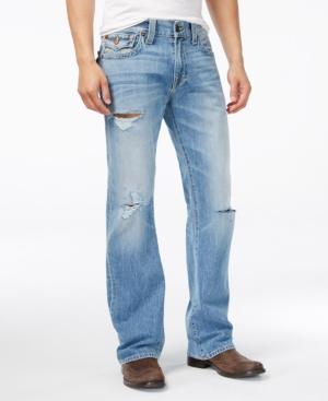 True Religion Men's Old School Billy Bootcut Jeans