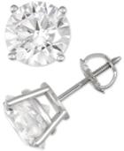 Diamond Stud Earrings (7 Ct. T.w.) In 14k White Gold