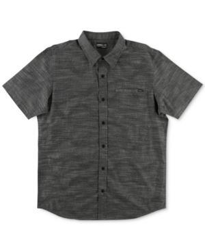 O'neill Men's Walkabout Tonal Abstract-print Cotton Shirt