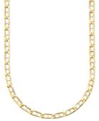 14k Gold Marine Link Necklace