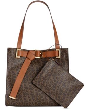Calvin Klein Nola Signature Large Tote