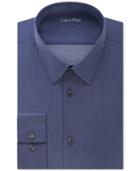 Calvin Klein X Men's Tall Extra-slim Fit Stretch Denim Dress Shirt