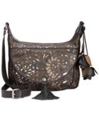 Patricia Nash Laser Lace Camila Double-zip Crossbody