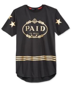 Hudson Outerwear Men's Pif Start Metallic-print T-shirt