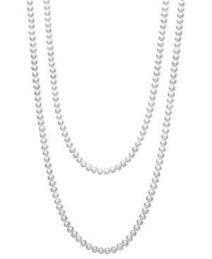 Belle De Mer Cultured Freshwater Pearl Strand Necklace (7-8mm)