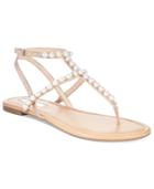 Inc International Concepts Madigane Embellished Flat Sandals, Created For Macy's Women's Shoes