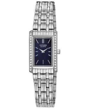 Citizen Women's Quartz Stainless Steel Bracelet Watch 19x29mm