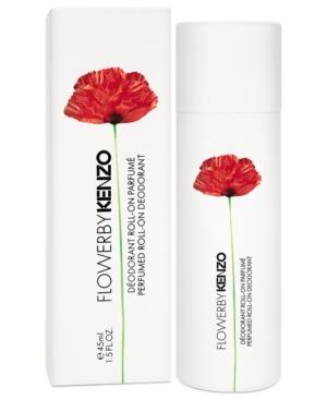 Kenzo Flowerbykenzo Perfumed Roll-on Deodorant, 1.5 Oz