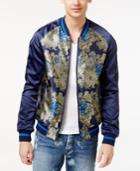 Guess Men's Embroidered Bomber Jacket