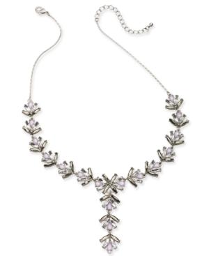 Inc International Concepts Multi-stone Lariat Necklace, 19 + 3 Extender, Created For Macy's