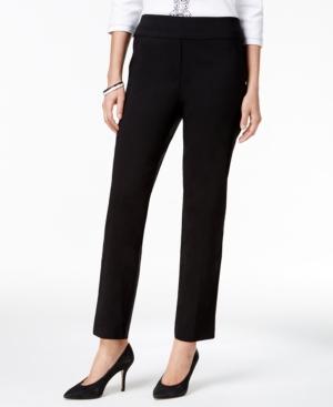 Alfred Dunner Petite Wrap It Up Cropped Pants