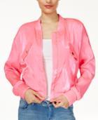 Guess Neil Cropped Bomber Jacket