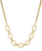 Charter Club Gold-tone Large Link Statement Necklace, Only At Macy's
