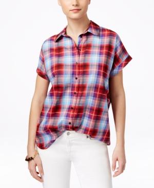 G.h. Bass & Co. Plaid Short-sleeve Shirt