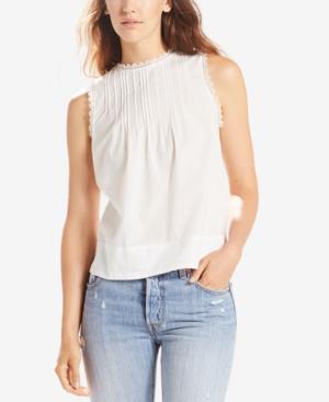 Levi's Janis Cotton Pleated Top