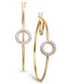 Yellora™ Diamond Earrings, Yellora™ Diamond Small Circle Hoop Earrings (1/4 Ct. T.w.)