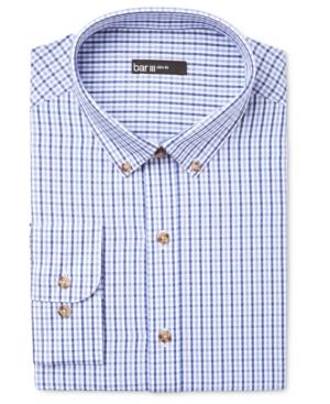 Bar Iii Men's Slim-fit Tattersall Dress Shirt, Only At Macy's