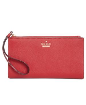 Kate Spade New York Cameron Street Eliza Saffiano Leather Wristlet