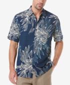 Cubavera Men's Tropical Floral-print Short-sleeve Shirt