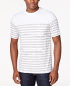 Tasso Elba Colorblocked Sailor Striped T-shirt, Only At Macy's