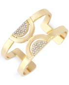Bcbgeneration Gold-tone Pave Cuff Bracelet