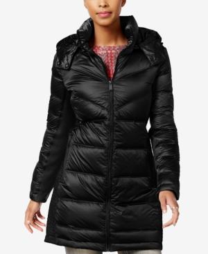 Bcbgeneration Hooded Quilted Puffer Coat