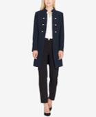Tahari Asl Double-breasted Topper Jacket