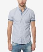 Buffalo David Bitton Men's Slim-fit Leaf-print Shirt