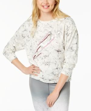 Material Girl Juniors' Graphic-print Sweatshirt, Created For Macy's