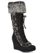 Report Pearson Cold Weather Wedge Boots Women's Shoes