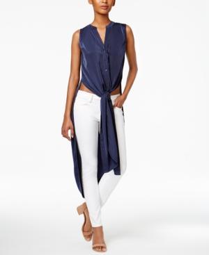 Bar Iii Split Maxi Tunic Shirt, Only At Macy's