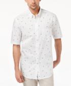 Club Room Men's Surfer Printed Shirt, Created For Macy's
