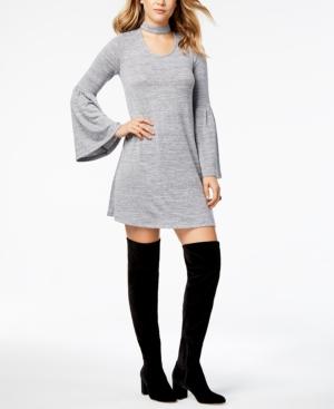 Kensie Space-dyed Choker Dress