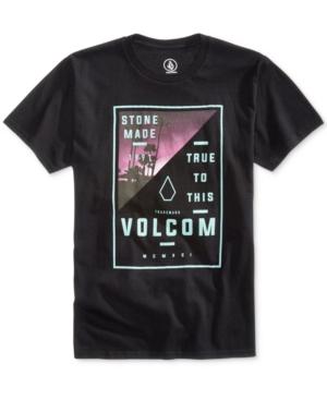 Volcom Men's Trapt Graphic-print Logo Cotton T-shirt