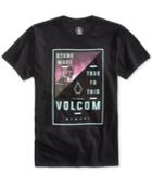 Volcom Men's Trapt Graphic-print Logo Cotton T-shirt