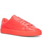 Puma Men's Basket Classic Patent Emboss Casual Sneakers From Finish Line