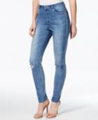 Nanette By Nanette Lepore Studded Ripped Jane Wash Skinny Jeans