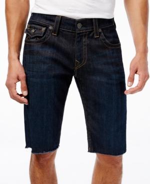 True Religion Men's Ricky Cutoff Jean Shorts