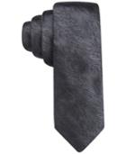 Alfani Men's Gray Slim Tie, Only At Macy's