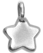 Alex Woo Mini-star Pendant In Sterling Silver