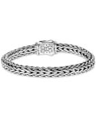 Scott Kay Men's Woven Link Bracelet In Sterling Silver & 18k Gold