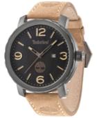Timberland Men's Smithfield Brown Leather Strap Watch 46mm Tbl14399xsu02