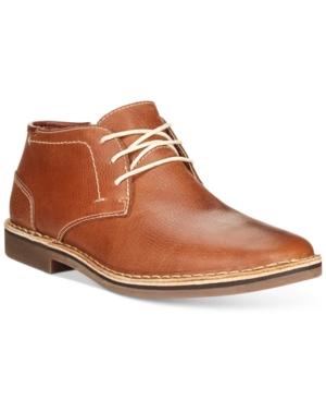 Kenneth Cole Reaction Desert Sun Leather Chukka Boots Men's Shoes