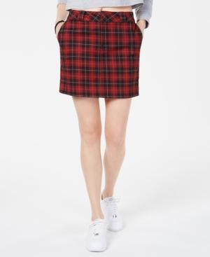 Dickies Plaid Short Skirt