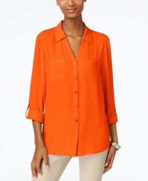 Ny Collection Utility Shirt