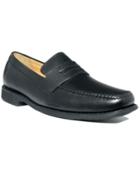 Johnston & Murphy Comfort Ainsworth Penny Loafers- Extended Widths Available Men's Shoes